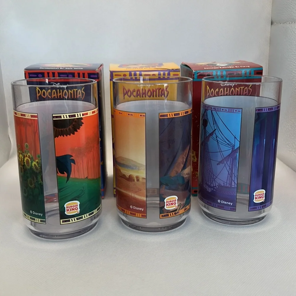 SOLD - Disney VTG 1994 Burger King Collector Cups Set of 3 - Picture 4 of 7